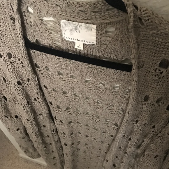 Debbie Morgan Crochet Cardigan - Picture 2 of 5